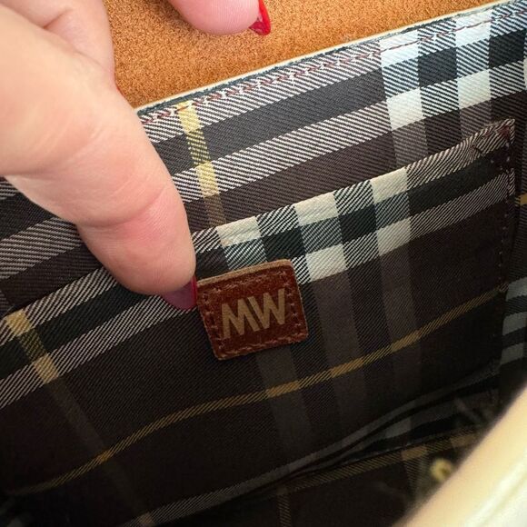 Most Wanted Crocodile Print Embossed Small Leather Saddlebag Mini Crossbody - Picture 10 of 10